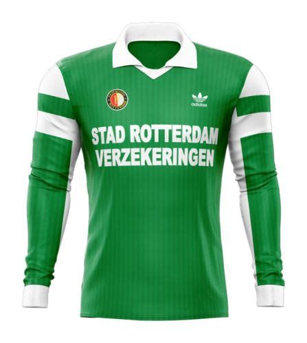 Feyenoord soccer kit history